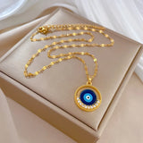 Necklace with Evil Eye Charm