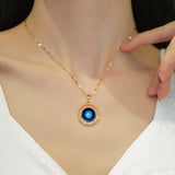 Necklace with Evil Eye Charm