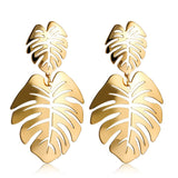 Big Leaf Drop Earrings