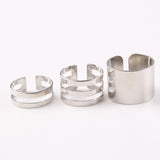 3 Pieces Fashion Rings Set