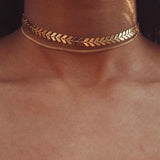 Two Layer Choker Necklaces