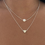 Pearl Love Double Layer Necklace