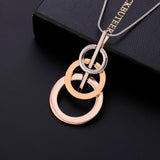 3 Circles Pendant Necklace