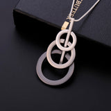 3 Circles Pendant Necklace