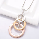 3 Circles Pendant Necklace